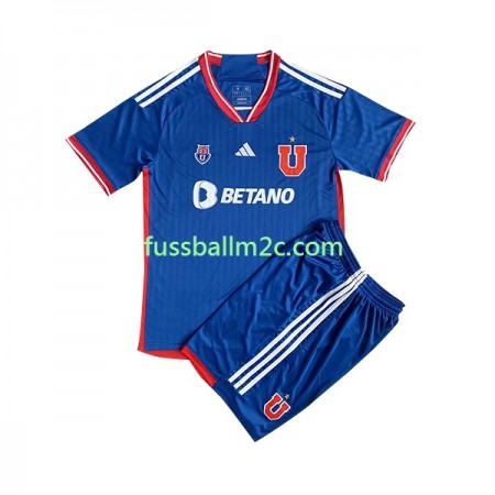 Fußballtrikots Universidad de Chile Kinder Heim Trikotsatz 2023 Fußballtrikots Universidad de Chile Kinder Heim Trikotsatz 2023